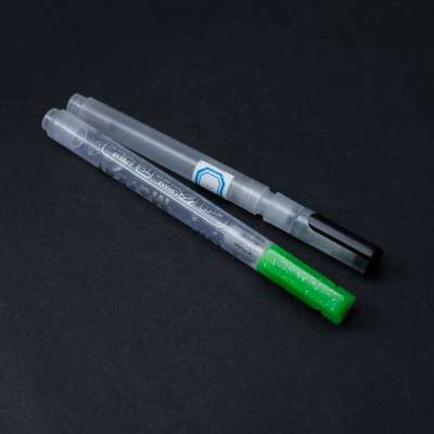 wholesale 3mm plastic empty paint marker pen empty metal marker pen body graffiti empty paint pen