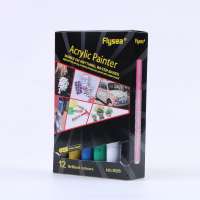 paint marker pen for DIY Manga Drawing 12 Colors Sketch Set Acrylic Marker Pen