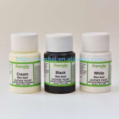 wholesale water based black leather edge paint 30ml  leather paint, leather dye, preparation & finishers